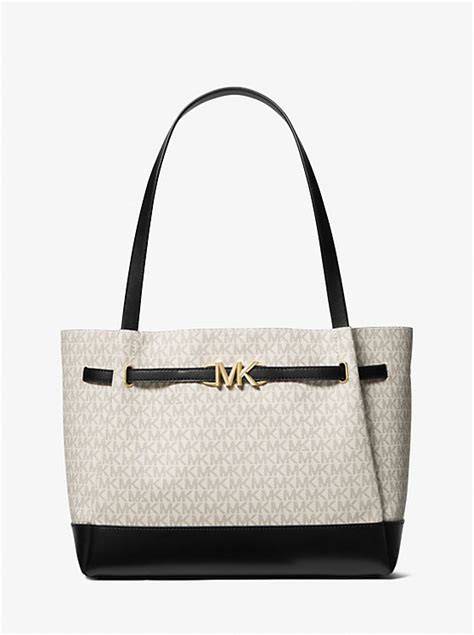 michael kors reed large logo tote bag|macy's Michael Kors Tote handbags.